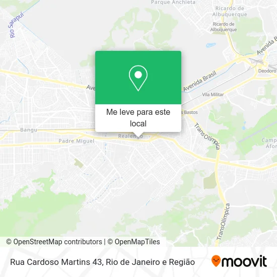Rua Cardoso Martins 43 mapa
