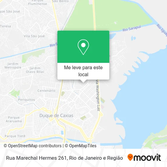 Rua Marechal Hermes 261 mapa