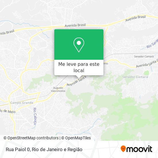 Rua Paiol 0 mapa