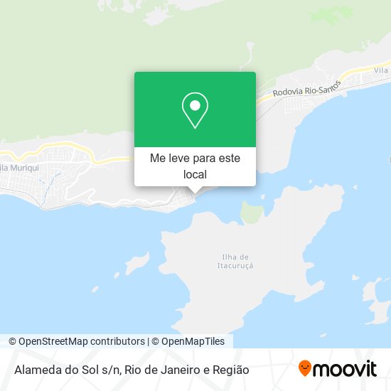 Alameda do Sol s/n mapa