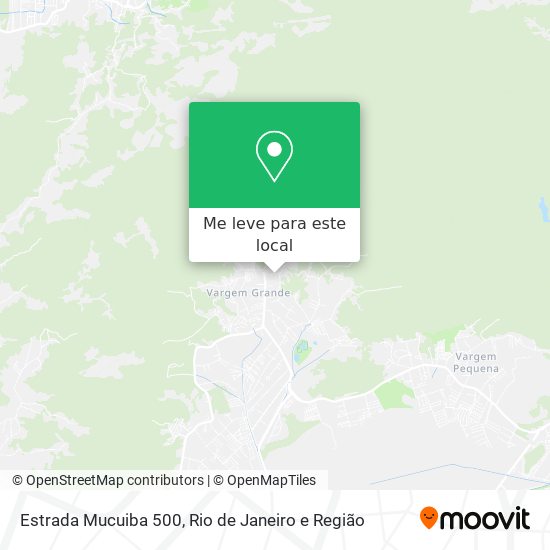 Estrada Mucuiba 500 mapa