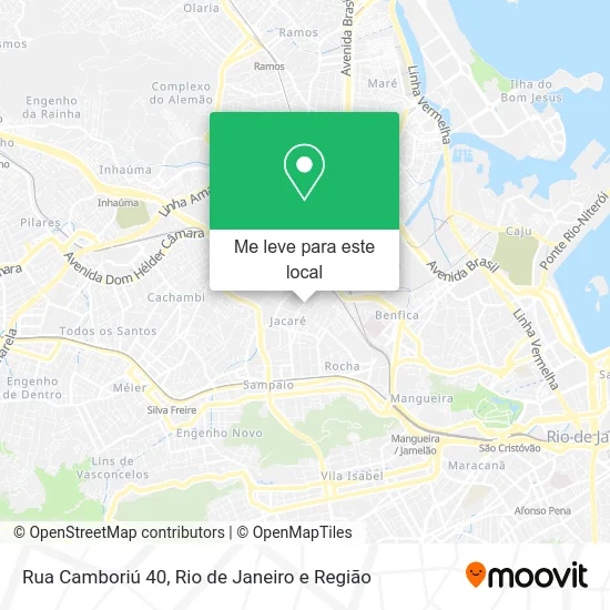 Rua Camboriú 40 mapa