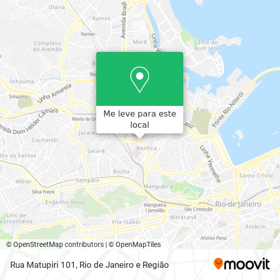 Rua Matupiri 101 mapa