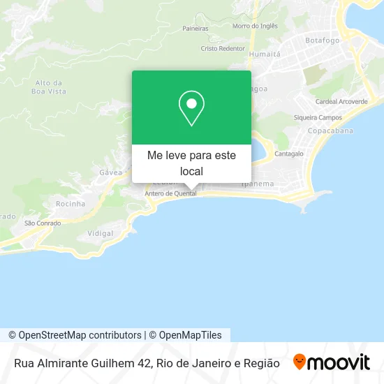 Rua Almirante Guilhem 42 mapa