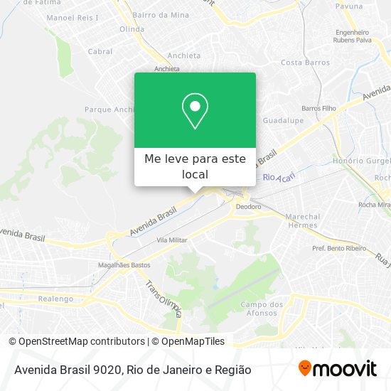 Avenida Brasil 9020 mapa