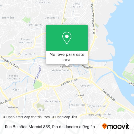 Rua Bulhões Marcial 839 mapa