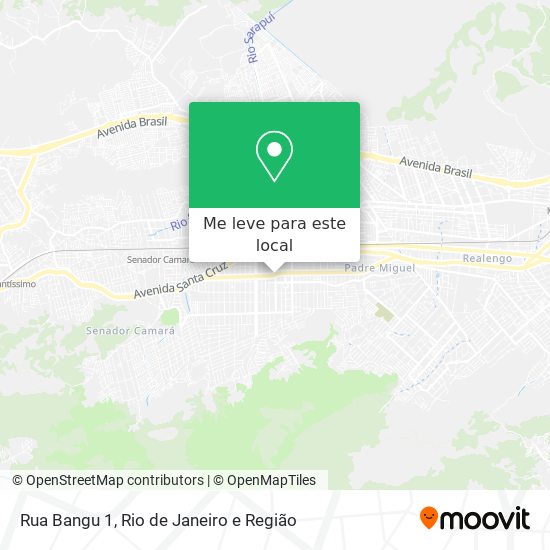 Rua Bangu 1 mapa