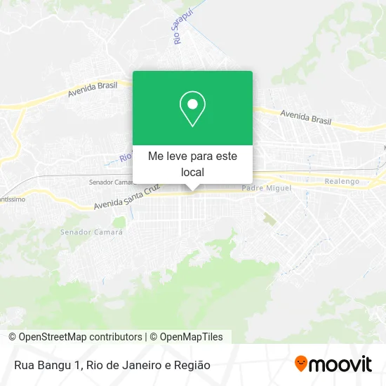 Rua Bangu 1 mapa