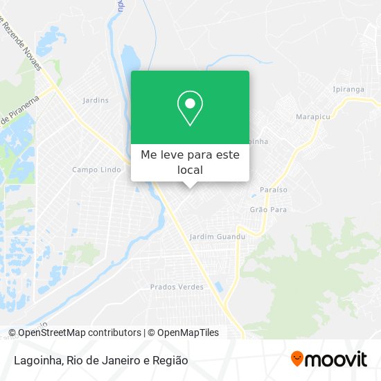 Lagoinha mapa