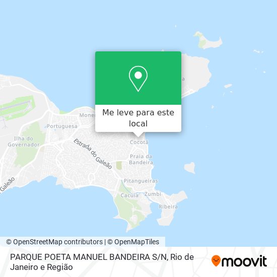 PARQUE POETA MANUEL BANDEIRA S / N mapa