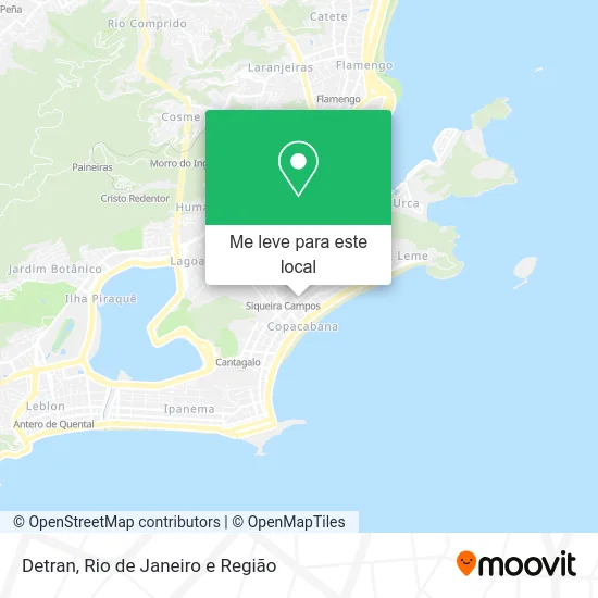 Detran mapa