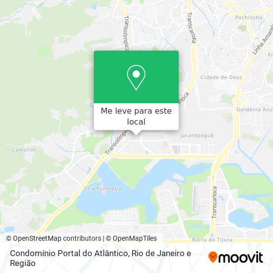 Condomínio Portal do Atlântico mapa