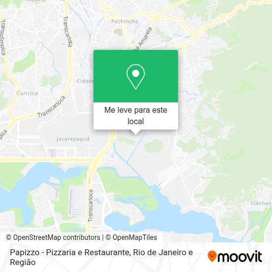 Papizzo - Pizzaria e Restaurante mapa