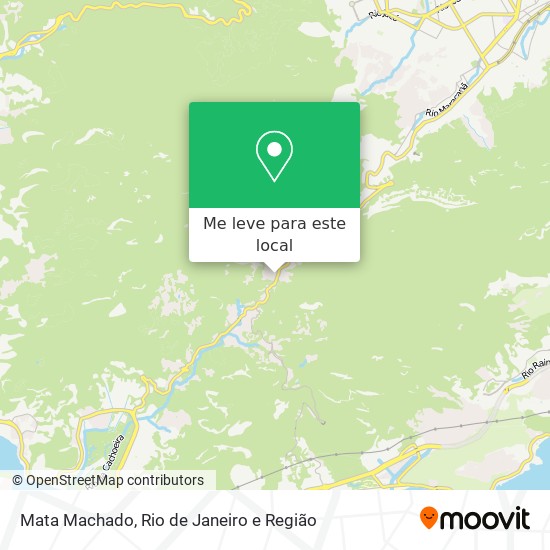 Mata Machado mapa