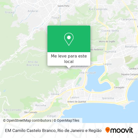 EM Camilo Castelo Branco mapa