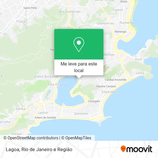 Lagoa mapa