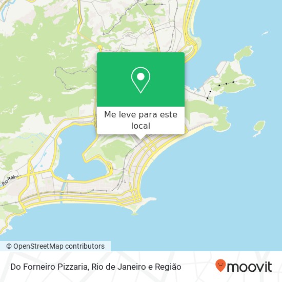 Do Forneiro Pizzaria mapa