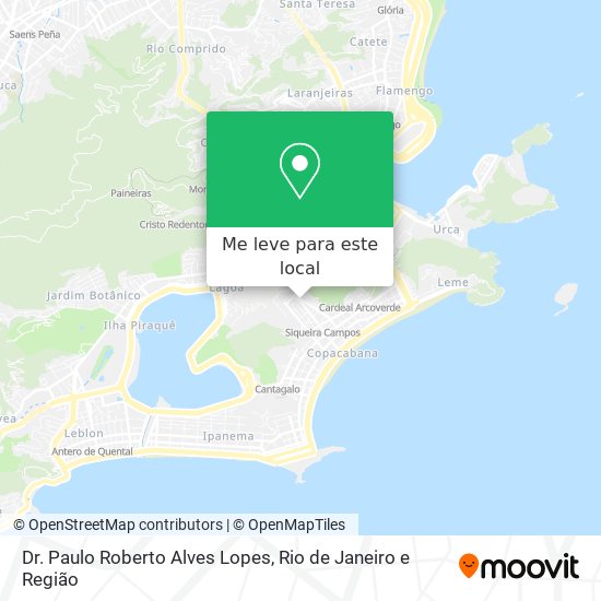 Dr. Paulo Roberto Alves Lopes mapa