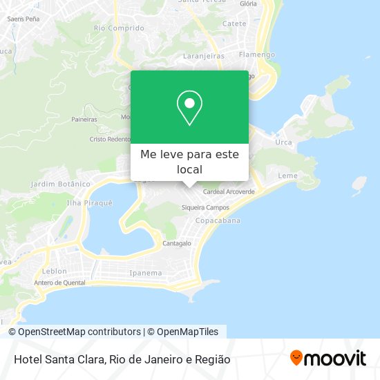 Hotel Santa Clara mapa