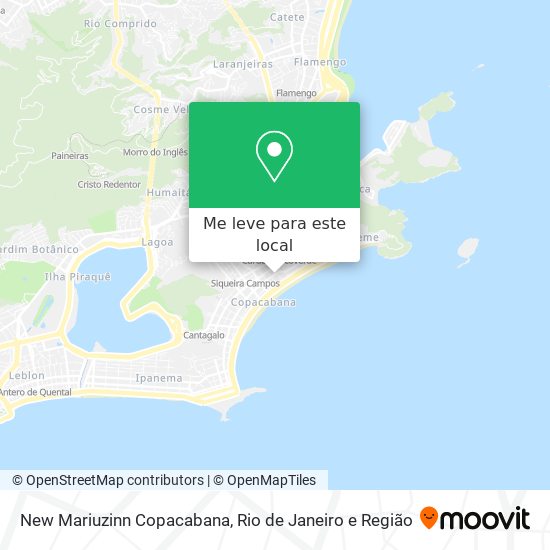 New Mariuzinn Copacabana mapa