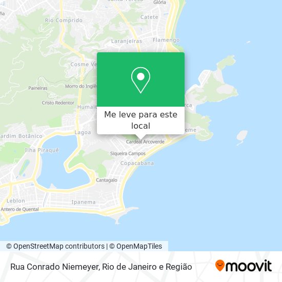 Rua Conrado Niemeyer mapa