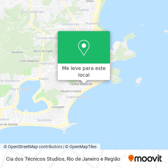 Cia dos Técnicos Studios mapa