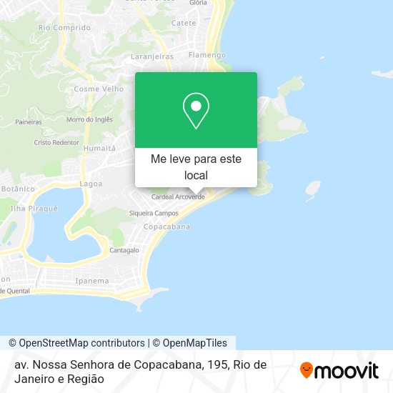 Como chegar até av. Nossa Senhora