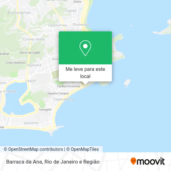 Barraca da Ana mapa