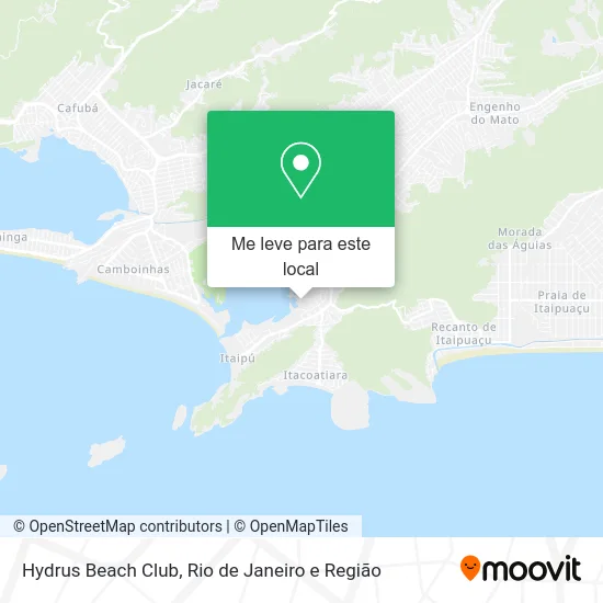 Hydrus Beach Club mapa
