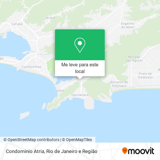 Condominio Atria mapa