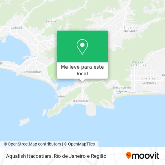 Aquafish Itacoatiara mapa