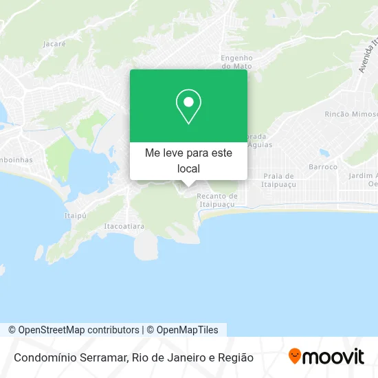 Condomínio Serramar mapa