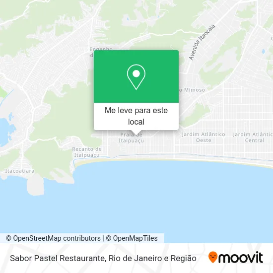 Sabor Pastel Restaurante mapa