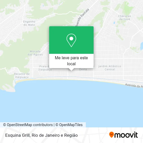 Esquina Grill mapa