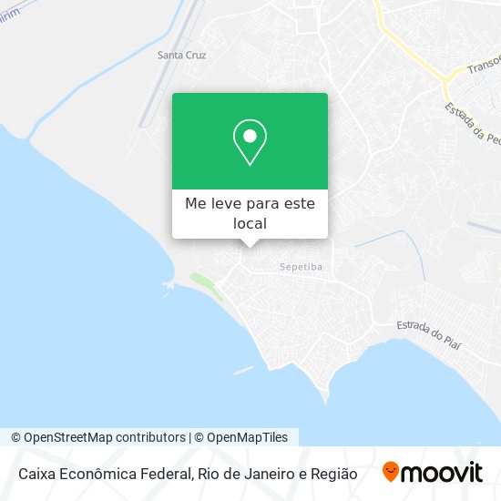 Caixa Econômica Federal mapa