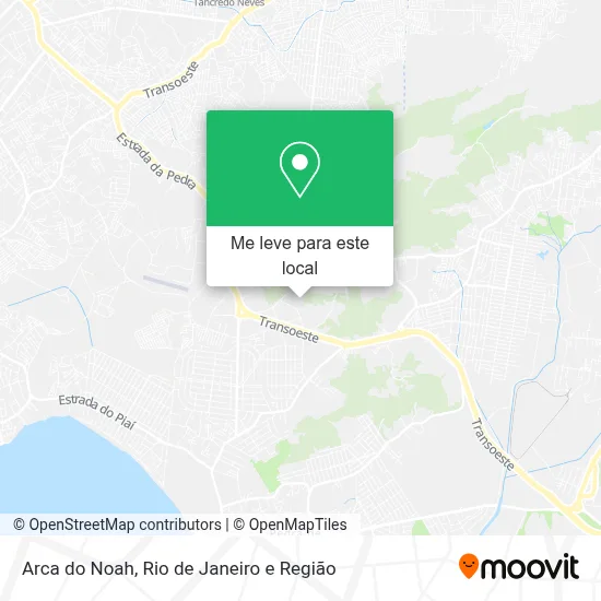 Arca do Noah mapa