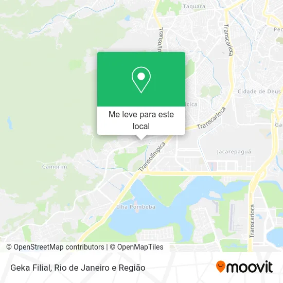 Geka Filial mapa