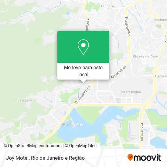 Joy Motel mapa