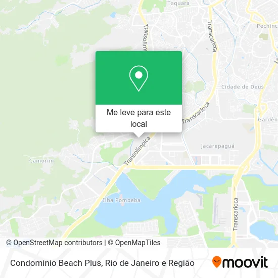 Condominio Beach Plus mapa