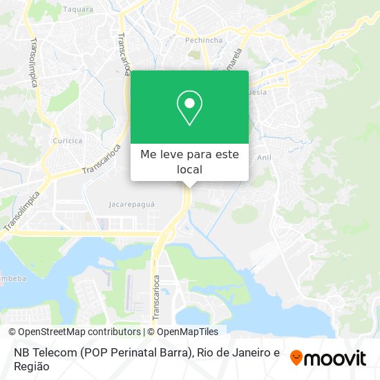 NB Telecom (POP Perinatal Barra) mapa