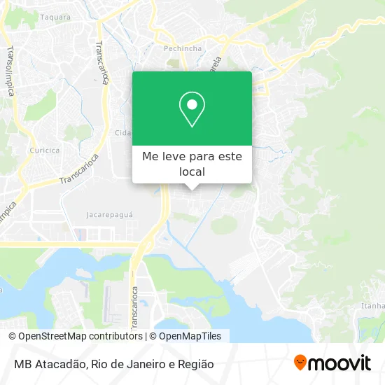 MB Atacadão mapa