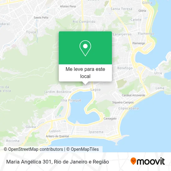 Maria Angélica 301 mapa