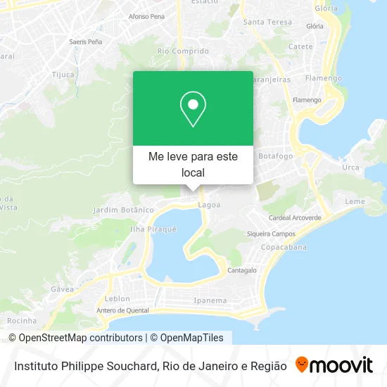Instituto Philippe Souchard mapa