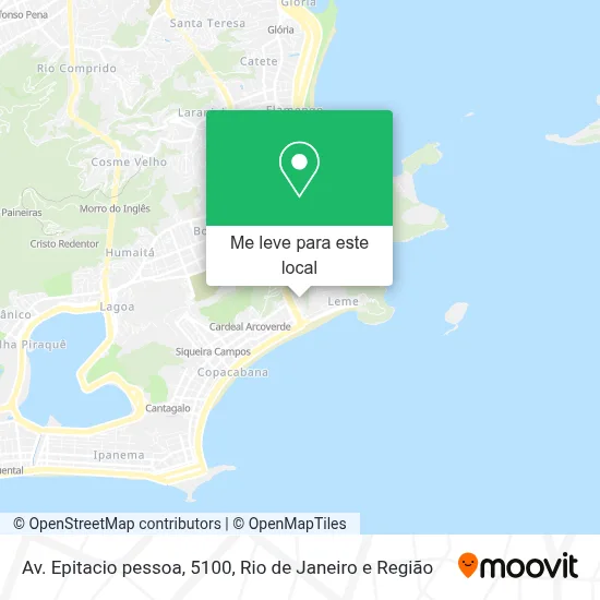 Av. Epitacio pessoa, 5100 mapa