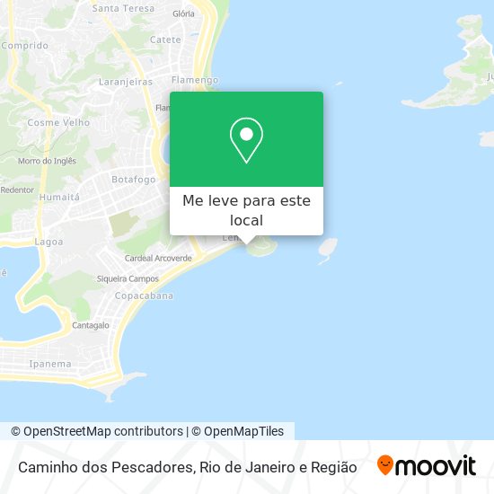 Caminho dos Pescadores mapa
