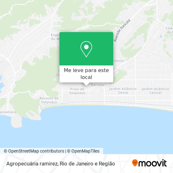 Agropecuária ramirez mapa