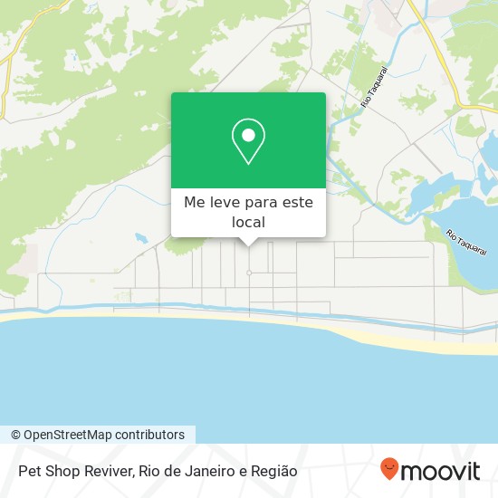 Pet Shop Reviver mapa