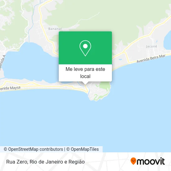Rua Zero mapa