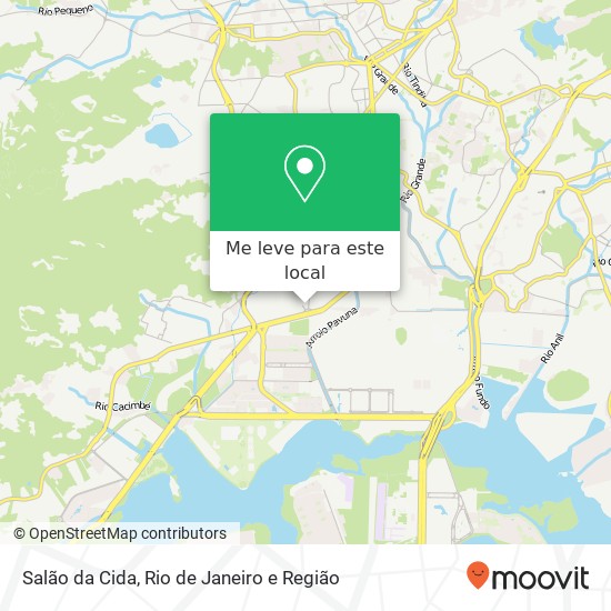 Salão da Cida mapa