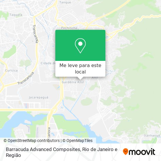 Barracuda Advanced Composites mapa